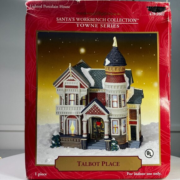 Santa's Workbench Talbot Place, Towne Series Christmas Village Building - 2000 - Picture 10 of 13